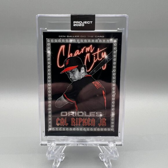 Topps Project 2020 #109 1982 Cal Ripken Jr Ben Baller Baseball Card Orioles MLB - Picture 1 of 6